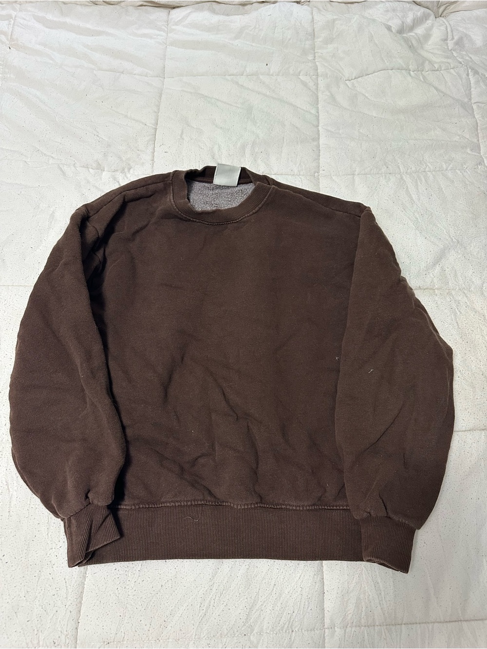 Crewneck Sweater - Dark Brown